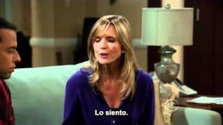 Two and a half men: Alan sincero con Lyndsey. (Sub en español)