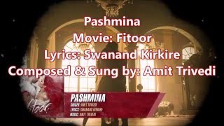 Pashmina Lyrics & Meaning - Fitoor