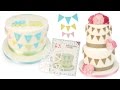 How To Make Easy Sugar Bunting For Your Cake Or Cupcakes How To Make Easy Sugar Bunting For Your Cake Or Cupcakes
