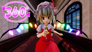 【東方MMD】【4K60fps/360度】フランちゃんがひたすら走る姿を拝む動画