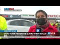 Cape Town residents guard their malls