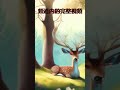 聰明的鹿和好奇的小鹿 the wise deer and the curious fawn in chinese ir cartoons subscribe sharethesmiles