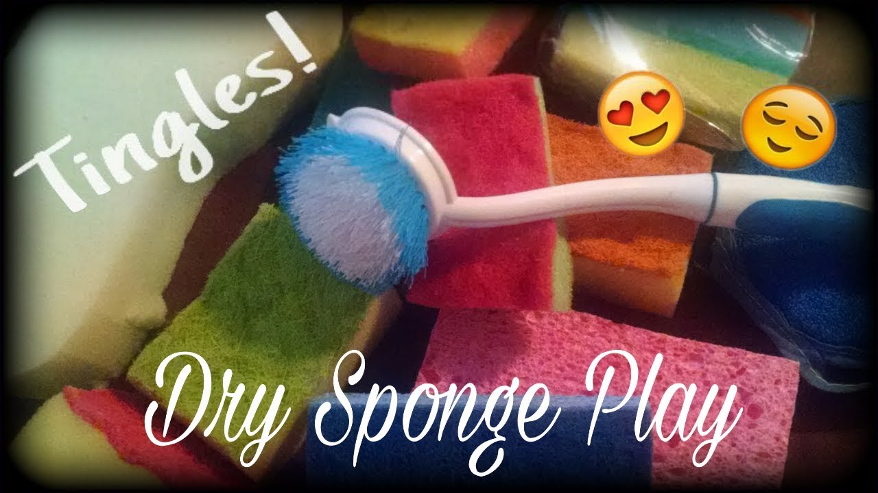 Asmr Dry Sponge Scratching Super Tingly Youtube