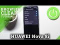 How to Clear Browsing Data on HUAWEI Nova 8i - Remove Browsing History