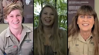 Robert, Bindi and Terri Irwin answer 7 Questions with Emmy