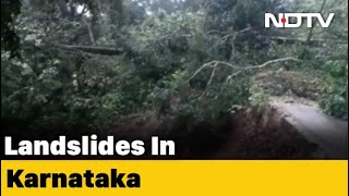 5 Missing In Landslide After Heavy Rain In Karnataka, Roads Blocked