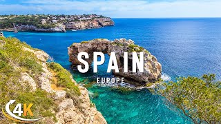 Spain 4K - Scenic Relaxation Film With Calming Music - Video 4K Ultra HD