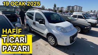 HAFİF TİCARİ PAZARI 19 OCAK 2025 OTO PAZARI SAHİBİNDEN SATILIK ARABA FİYATLARI #doblo #courier