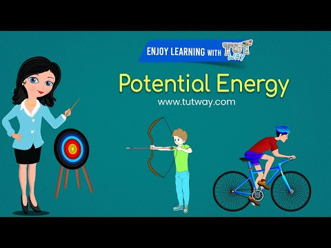 What are 3 examples of potential energy?