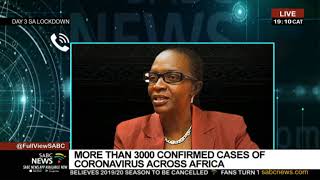 Coronavirus | More than 3000 confirmed cases of COVID-19 in Africa