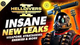 Helldivers 2 Leaks Reveal New Weapons, Enemy Faction, Stratagems & So Much More!