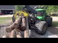 Using Big Equipment To Mill Cedar Logs/Woodmizer LT40 Super