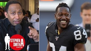 Stephen A. Smith excited Patriots, Antonio Brown agree to 1 year deal