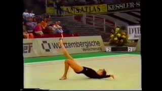 Dörte KOCH (FRG) hoop - 1990 Stuttgart Masters AA