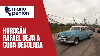 Huracán Rafael deja una estela de desolación en #Cuba. Imágenes del suceso