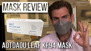 A KF94 Knock-Off? AOTDAOU Leaf KF94 Mask Review