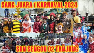 KARNAVAL HUT RI KE 79 SDN SENGON 02 KEC TANJUNG TAHUN 2024 #karnavalterbaru #karnavaltanjung