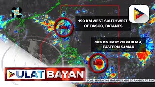 PTV INFO WEATHER | Dalawang LPA sa loob ng PAR, nagpapaulan sa ilang bahagi ng bansa