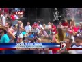 Watching the World Cup on Fountain Square