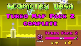 Geometry Dash: Turbo Map Pack 2 complete