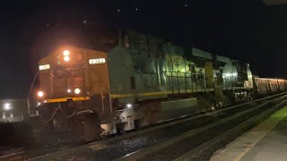 Amtrak 283 races CSX M627 at Buffalo Depew at CP 431 with awesome K5HL and epic hornshow action!!!