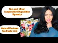 Sun Conjunct Moon Synastry. Aspect Found in Synastry of Most Married Couples. Soulmate Link!