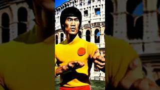 Bruce Lee at Colosseum in Rome