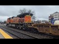 last day of railfanning in 2024. railfanning downers grove il 12 31 24