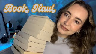 ASMR | Juicy Book Haul ✨ Relaxing Whispers, Book Tapping \u0026 Tracing