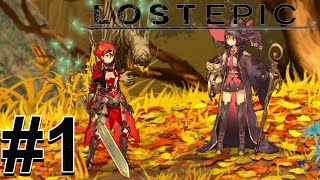 LOST EPIC (PC) Gameplay Walkthrough PT 1 - Character Creation \u0026 Boss Fight + New Update [1080p60fps]