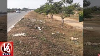 CM KCR To Inspect Outer Ring Road Haritha Haram Trees | Hyderabad | V6 News