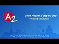 Nested component in angular 2