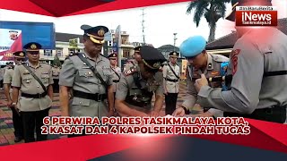 Daftar Mutasi 6 Perwira Polres Tasikmalaya Kota, 2 Kasat dan 4 Kapolsek Pindah Tugas