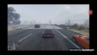 GTA5 高速道路で本物の悪魔現る…w