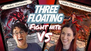 THE HUNTED CC GAMEPLAY W/ BECCA SCOTT | Fight Nite 30 | Arakni vs Cindra | Flesh and Blood TCG