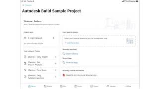 (Vietsub) Project Navigation & Project Home Basics via Mobile - Autodesk Construction Cloud