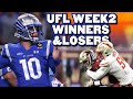 The Real Winners & Losers from UFL Week 2