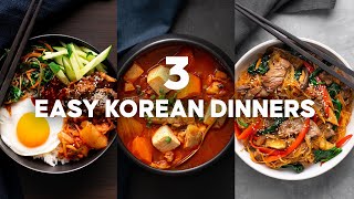 My top 3 Super Easy Korean Dinners | Marion's Kitchen