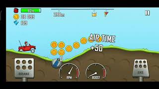 Hill climb Racing gamplay part 2 l new car driving game video with car - Hill climb Racing  #shorts