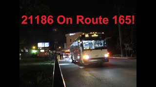NeoplanDude | NJ Transit 2021 MCI D4500CT #21186 On Route 165, To New York!