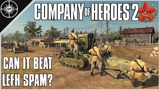 Counterattacking LEFH Artillery Spam! | 4V4 Red Ball Express | Company of Heroes 2 Multiplayer