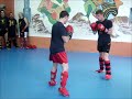 examen cinturón kick boxing