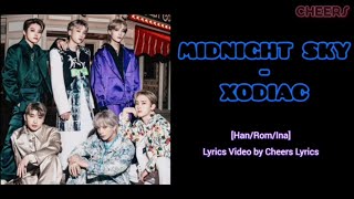 XODIAC (소디엑) - MIDNIGHT SKY (밤하늘) [Han/Rom/Ina] Lyrics Video | Lirik Terjemahan Indonesia