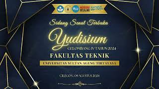 YUDISIUM GELOMBANG IV-FAKULTAS TEKNIK