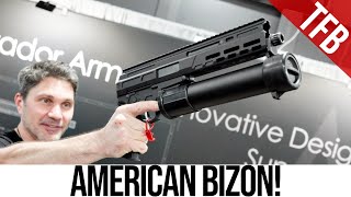 An AR-Type 9mm Bizon from STINC \u0026 Matador Arms | SHOT Show 2025