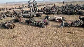 ಭಾರತೀಯ ಸೇನೆಯು ತರಬೇತಿ.Indian army training.