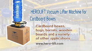 HEROLIFT Pneumatic Lifter - Efficient Box Stacking and Unloading