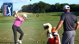 Matthew Wolff’s entire range session at John Deere 2019