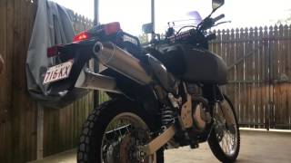 Dr 650 Yoshimura Exhaust Pure Sound! Sounds Tough!!