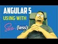 Angular 5 setup with SASS, LESS preprocessor tutorial
